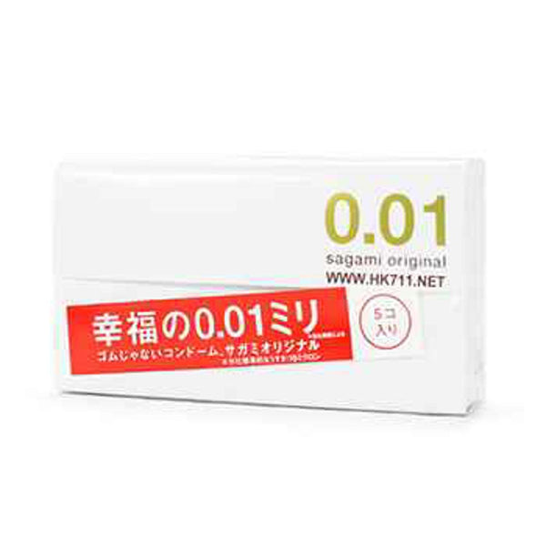 Sagami Sagami Original Happiness 0.01 Condom(5PCS)  Fixed Size