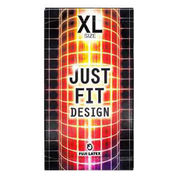 Fujilatex Fuji Latex Just Fit X-Large 66MM Condom(12Pcs)  Fixed Size
