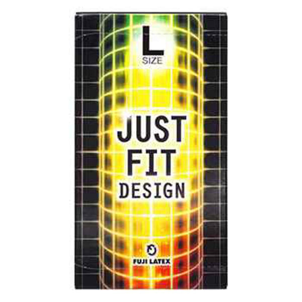 Fujilatex Fuji Latex Just Fit Large 60MM Condom(12Pcs)  Fixed Size