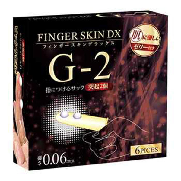 Tokyowins Tokyo-Wins Finger Skin Deluxe Finger Condoms G2  Fixed Size