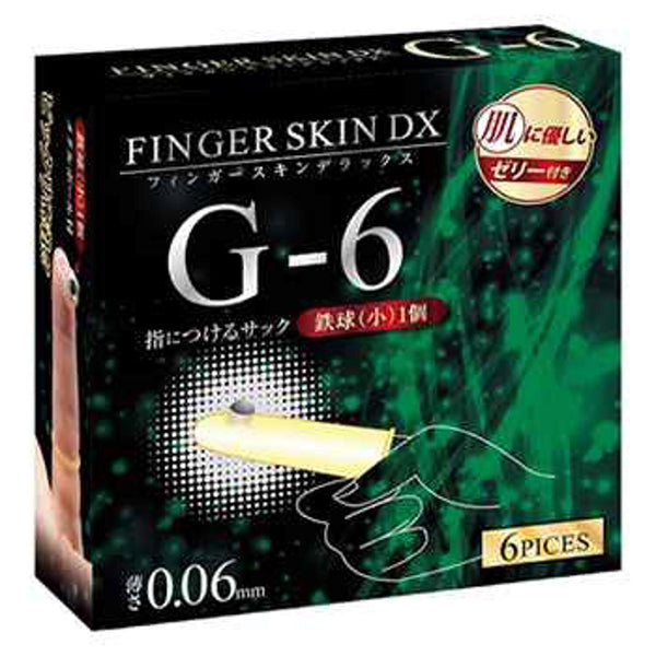 Tokyowins Tokyo-Wins Finger Skin Deluxe Finger Condoms G6  Fixed Size