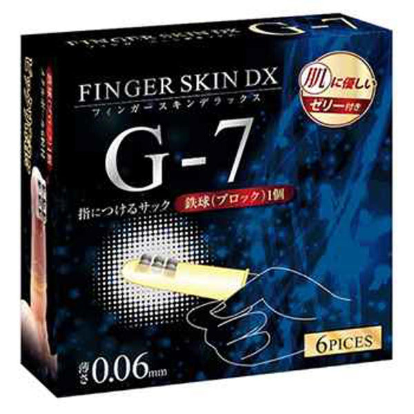 Tokyowins Tokyo-Wins Finger Skin Deluxe Finger Condoms G7  Fixed Size