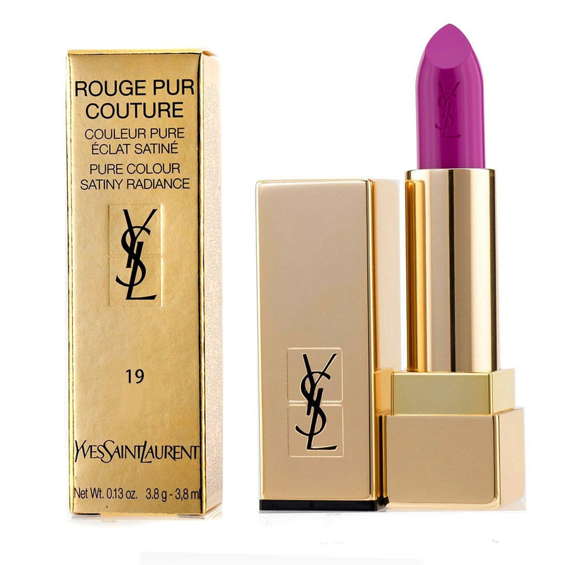 Yves Saint Laurent Rouge Pur Couture - #19 Fuchsia Pink  3.8g/0.13oz