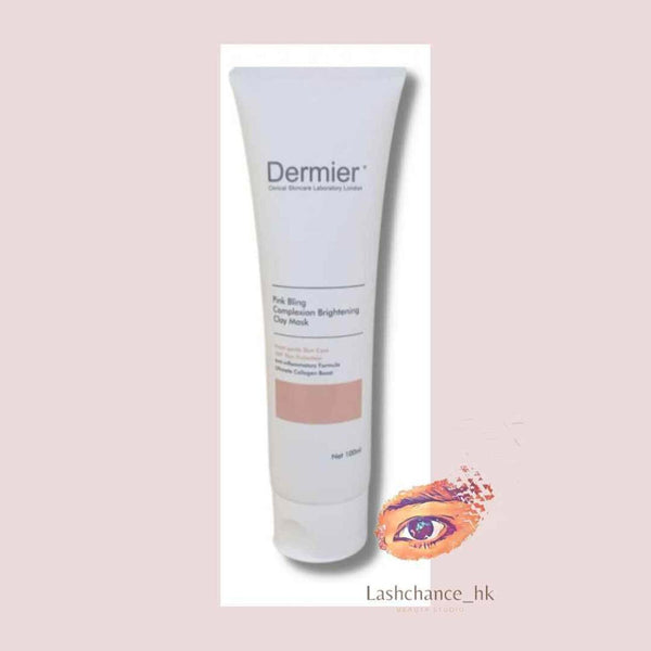 Dermier Pink Bling Complexion Brightening Clay Mask 100ML  Fixed Size