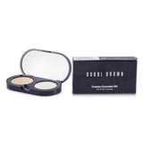 Bobbi Brown New Creamy Concealer Kit - Natural Creamy Concealer + Pale Yellow Sheer Finish Pressed Powder  3.1g/0.11oz