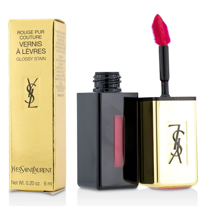 Yves Saint Laurent Rouge Pur Couture Vernis a Levres Glossy Stain - # 11 Rouge Gouache  6ml/0.2oz