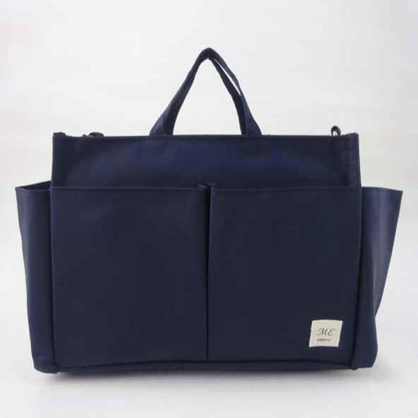 bagtory ME Small Several Pockets Handbag, Dark Blue, Mommy Tote Bag, Multi-Purpose Storage Bag Organizer  Fixed Size