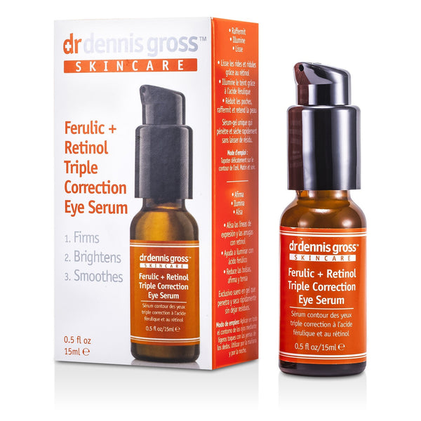 Dr Dennis Gross Ferulic + Retinol Triple Correction Eye Serum 