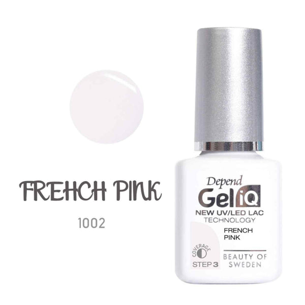 DEPEND COSMETIC Gel iQ UV/LED Polish - French Pink #1002  Fixed Size