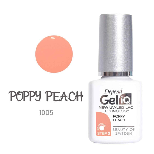 DEPEND COSMETIC Gel iQ UV/LED Polish - Poppy Peach #1005  Fixed Size