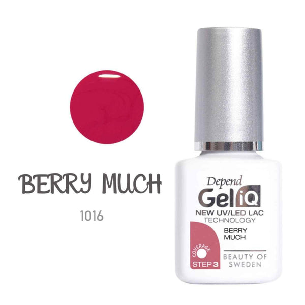 DEPEND COSMETIC Gel iQ UV/LED Polish - Berry Much #1016  Fixed Size