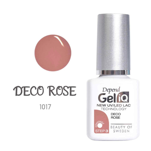 DEPEND COSMETIC Gel iQ UV/LED Polish - Deco Rose #1017  Fixed Size