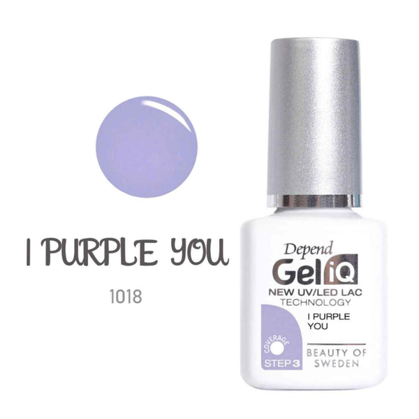 DEPEND COSMETIC Gel iQ UV/LED Polish - I Purple You #1018  Fixed Size