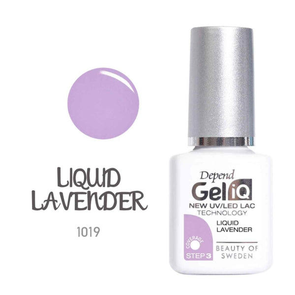 DEPEND COSMETIC Gel iQ UV/LED Polish - Liquid Lavender #1019  Fixed Size