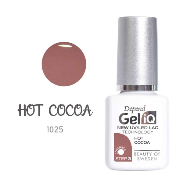 DEPEND COSMETIC Gel iQ UV/LED Polish - Hot Cocoa #1025  Fixed Size