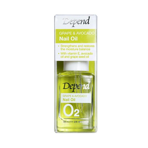DEPEND COSMETIC O2 Grape & Avocado Nail Oil  Fixed Size