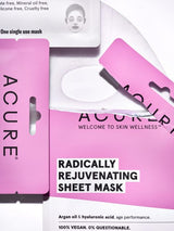 ACURE Radically Rejuvenating Sheet Mask 20ml