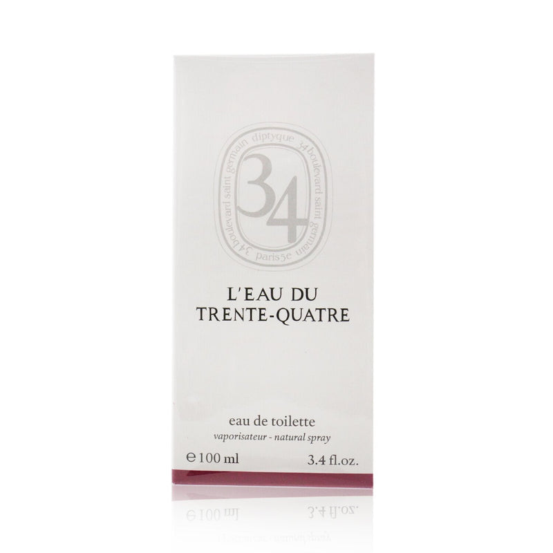 Diptyque 34 L'Eau Du Trente-Quatre Eau De Toilette Spray 