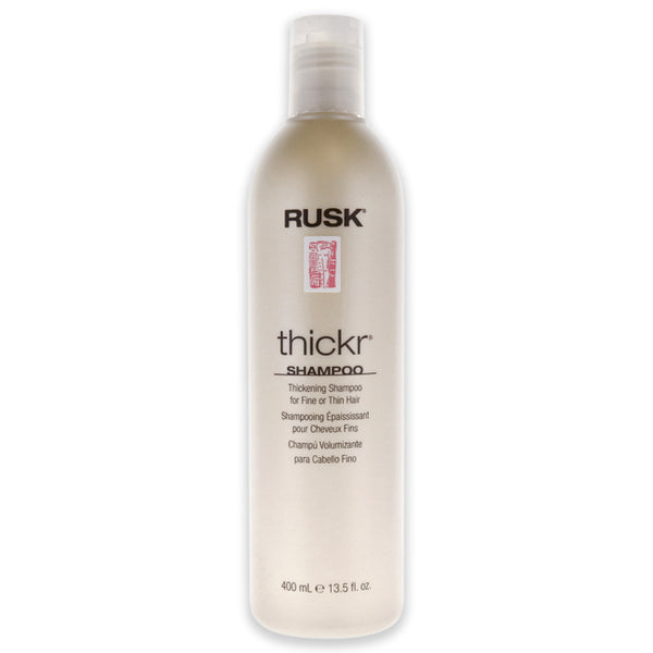 Rusk Thickr Thickening Shampoo by Rusk for Unisex - 13.5 oz Shampoo