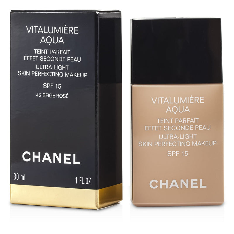 Chanel Vitalumiere Aqua Ultra Light Skin Perfecting Make Up SPF15