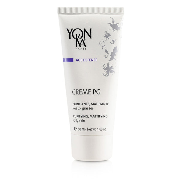 Yonka Age Defense Creme PG With Essential Oils - Purifying, Mattifying (Oily Skin) 