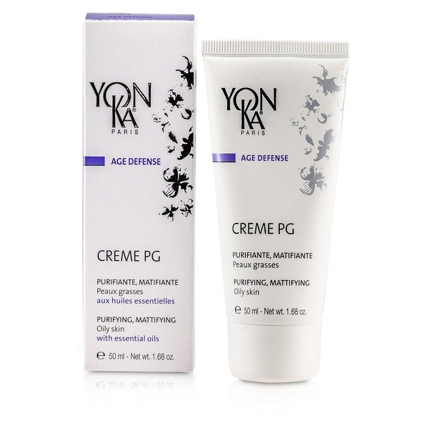 Yonka Age Defense Creme PG With Essential Oils - Purifying, Mattifying (Oily Skin) 