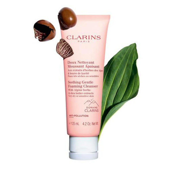 Clarins Soothing Gentle Foaming Cleanser (Very Dry or Sensitive Skin)  125ml/4.4oz