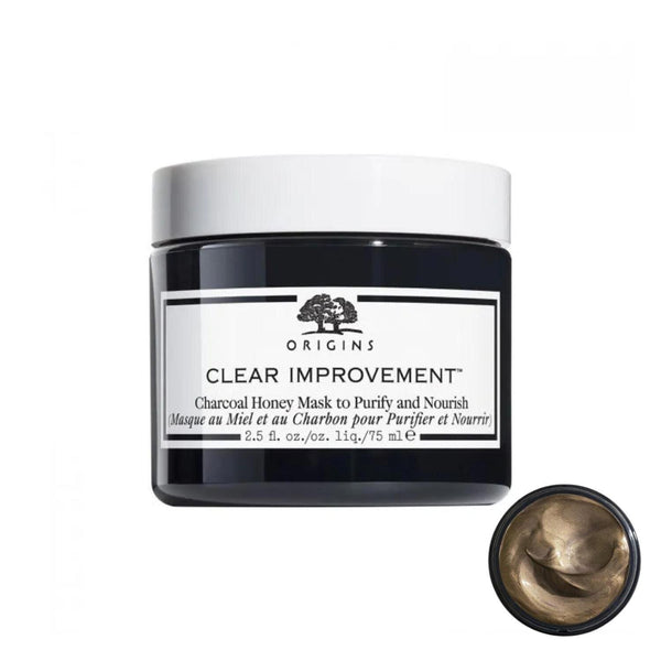 Origins Clear Improvement Charcoal Honey Mask To Purify & Nourish 75ml  Fixed Size