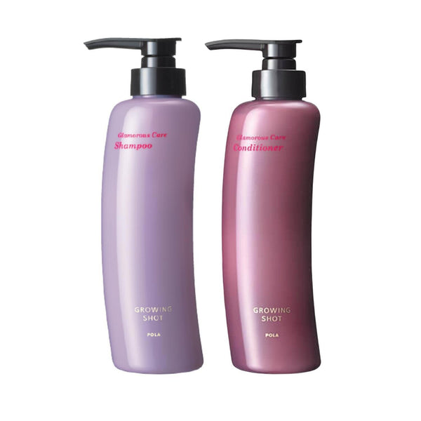 POLA Growing Shot Glamorous Care Shampoo 370ml & Conditioner 370ml  Fixed Size