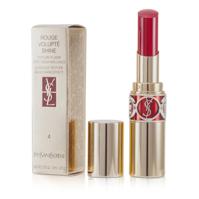 Yves Saint Laurent Rouge Volupte Shine - # 4 Rouge In Danger/ Rouge Ballet  3.2g/0.11oz