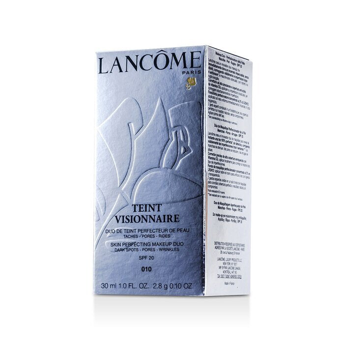 Lancome Teint Visionnaire Skin Perfecting Make Up Duo SPF 20 - # 010 Beige Porcelaine +2.8g 30ml