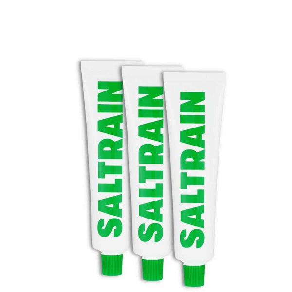 SALTRAIN Gray Salt Toothpaste Tiger Leaf  (3pcs)  100g