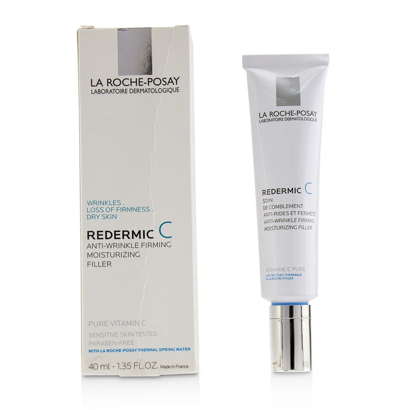 La Roche Posay Redermic C Daily Sensitive Skin Anti-Aging Fill-In Care - Dry Skin (Box Slightly Damaged)  40ml/1.35oz