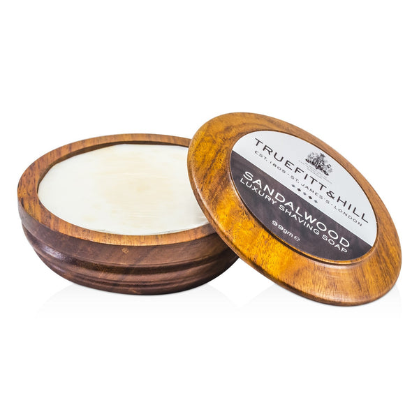 Truefitt & Hill Sandalwood Luxury Shaving Soap (In Wooden Bowl) 