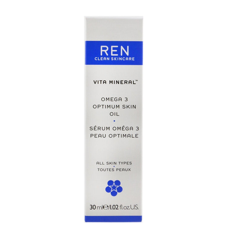 Ren Vita Mineral Omega 3 Optimum Skin Serum Oil (For Dry, Sensitive & Mature Skin) 