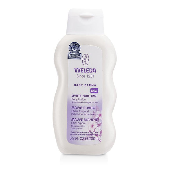 Weleda Baby Derma White Mallow Body Lotion - Fragrance Free (For Sensitive Skin) 200ml/6.8oz