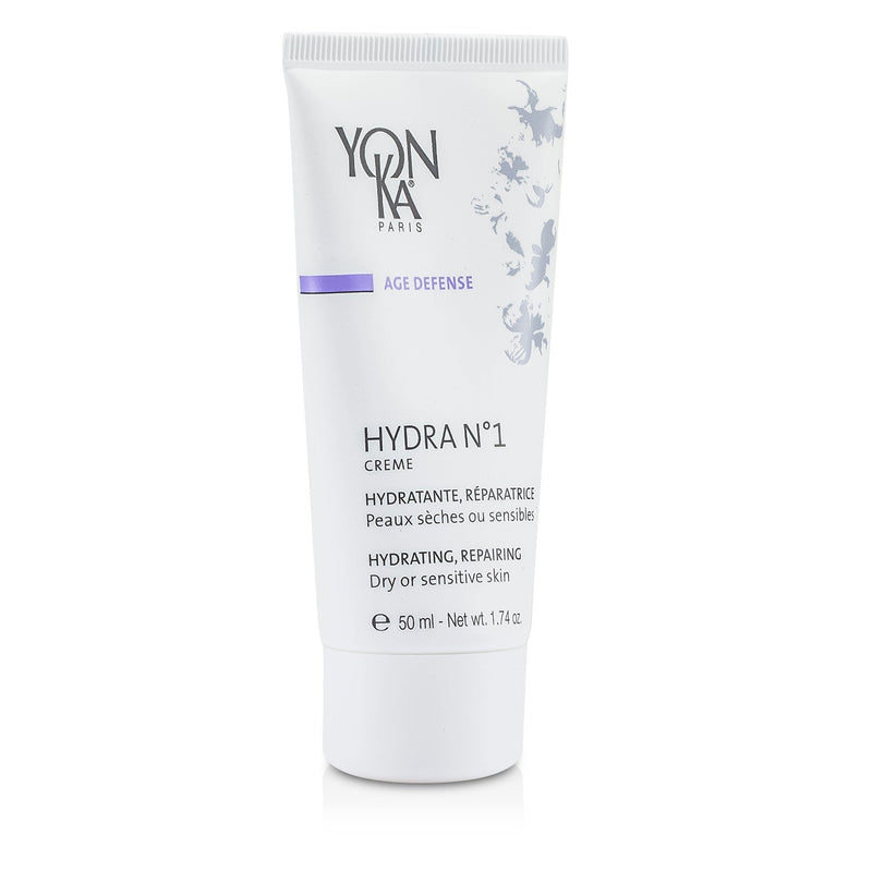 Yonka Age Defense Hydra No.1 Creme With Hyaluronic Acid - Hydrating, Repairing (Dry Or Sensitive Skin) 