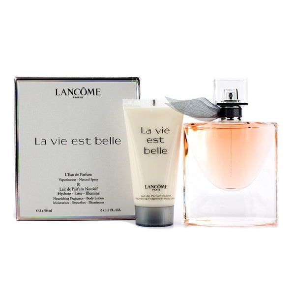 Lancome La Vie Est Belle Woman L'eau De Parfum 50ml Refillable & Bl 50ml Travel Set