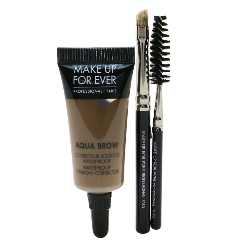 Make Up For Ever Aqua Brow Kit - #20 Light Brown  7ml/0.23oz