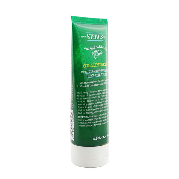 Kiehl's Men's Oil Eliminator Deep Cleansing Exfoliating Face Wash  200ml/6.8oz