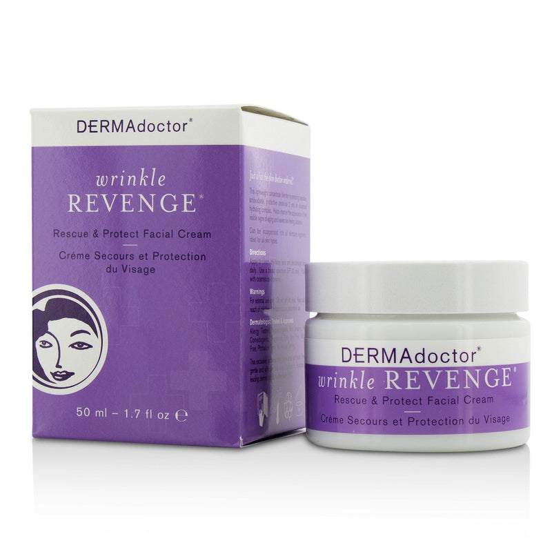 DERMAdoctor Wrinkle Revenge Rescue & Protect Facial Cream 