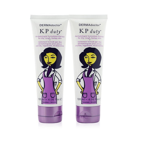 DERMAdoctor KP 'Double' Duty Duo Pack - Dermatologist Moisturizing Therapy (For Dry Skin) 2x120ml/4oz