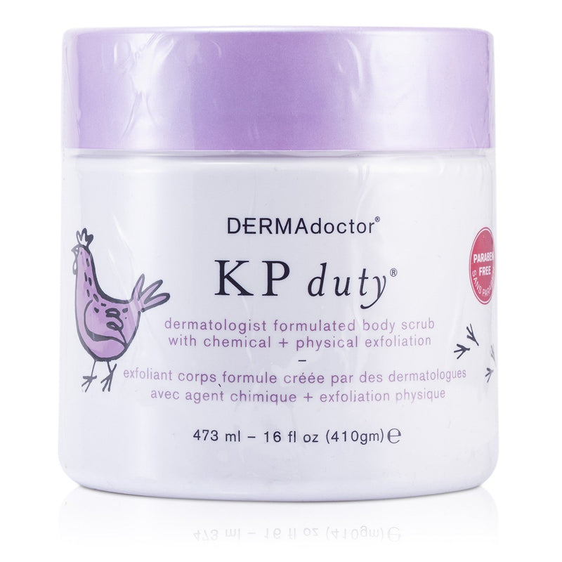 DERMAdoctor KP Duty Dermatologist Formulated Body Scrub  473ml/16oz