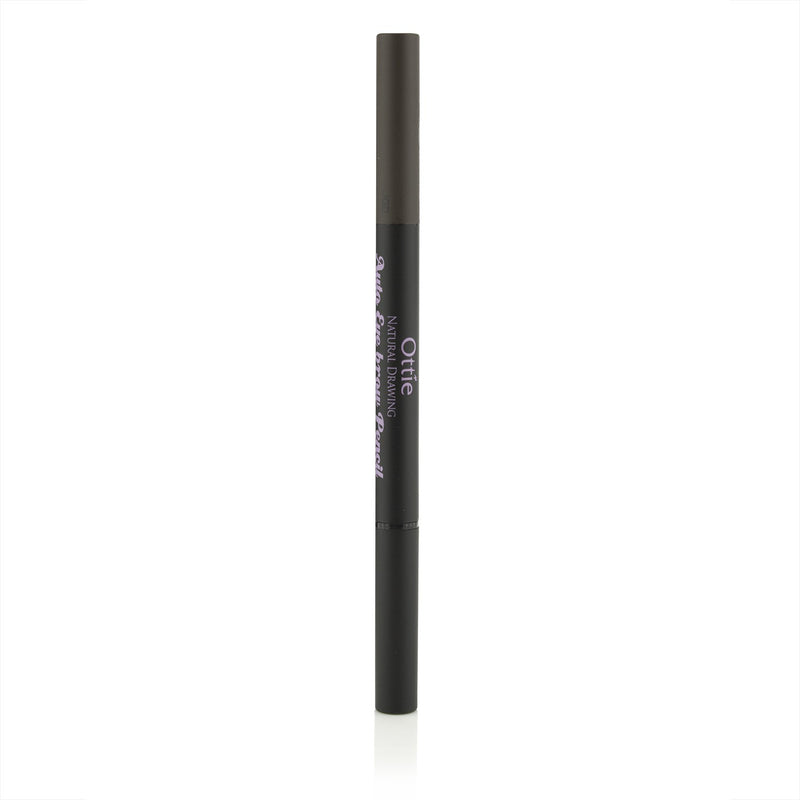 Ottie Natural Drawing Auto Eye Brow Pencil - #02 Dark Brown  0.2g/0.01oz