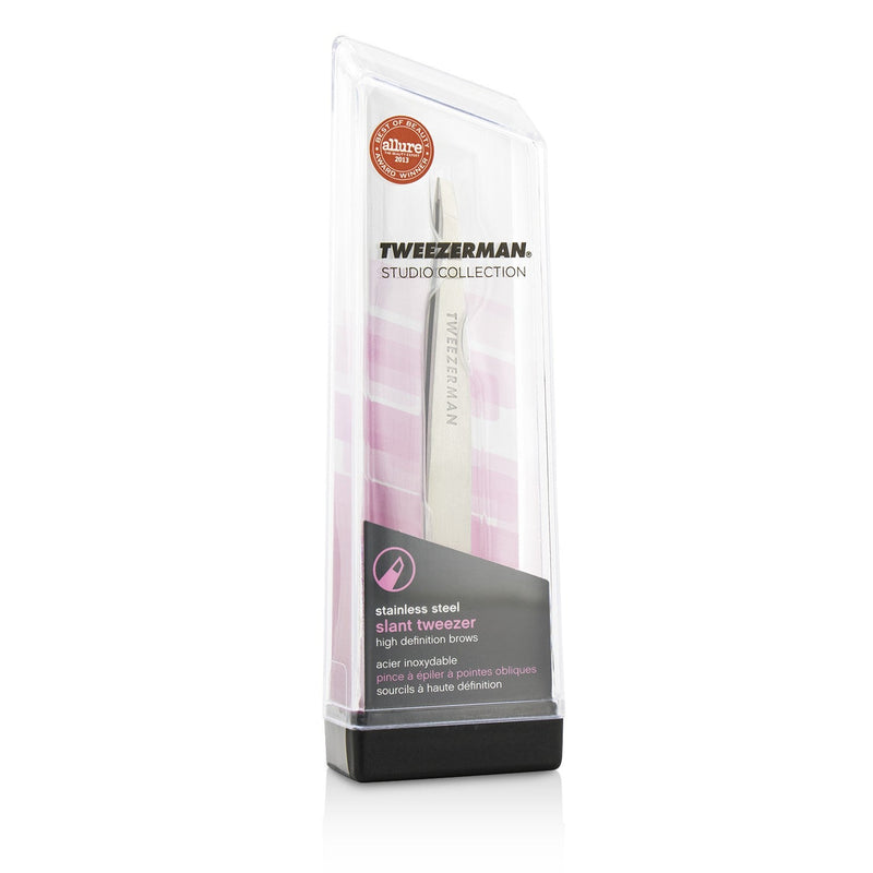 Tweezerman Slant Tweezer - Signature Red (Studio Collection)