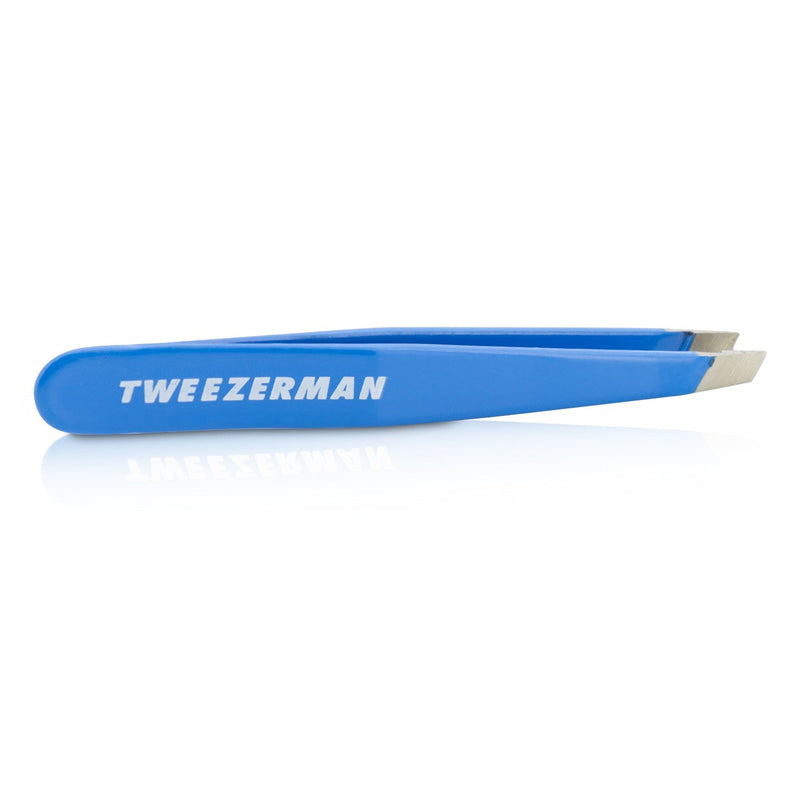 Tweezerman Mini Slant Tweezer - Bahama Blue (Studio Collection)