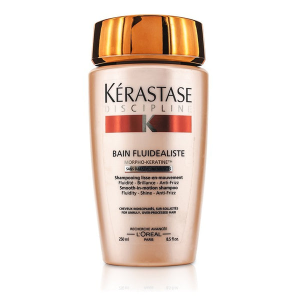 Kerastase Discipline Bain Fluidealiste Smooth-In-Motion Sulfate Free Shampoo (For Unruly, Over-Processed Hair) 250ml/8.5oz