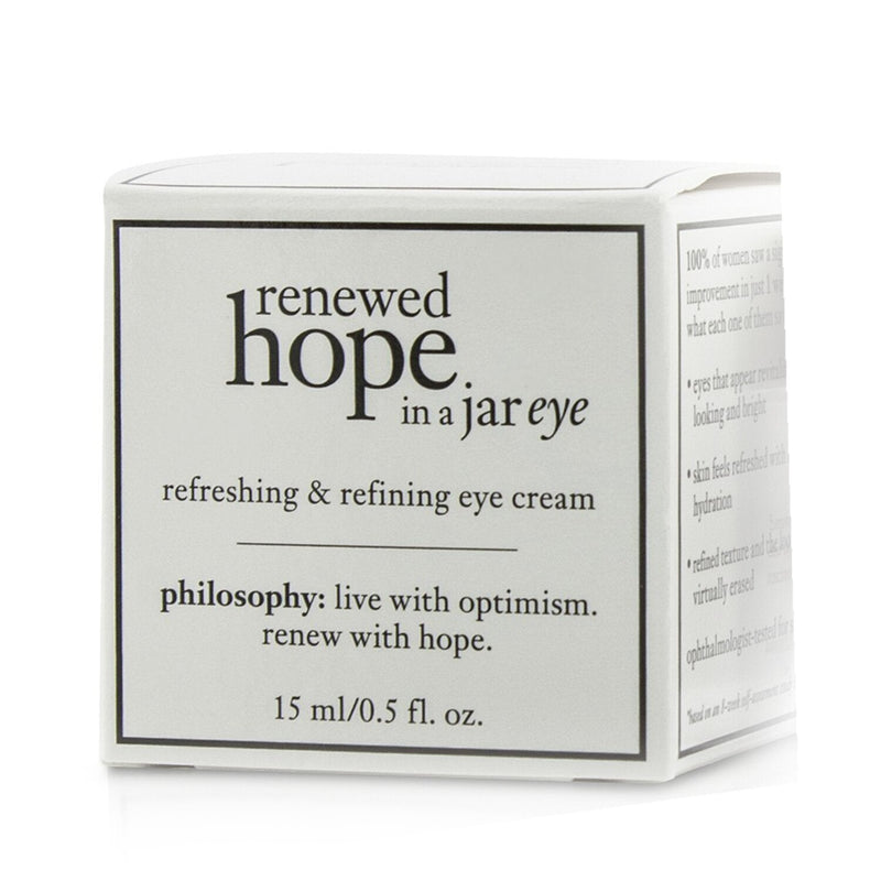 Philosophy Renewed Hope In a Jar Refreshing & Refining Eye Cream 