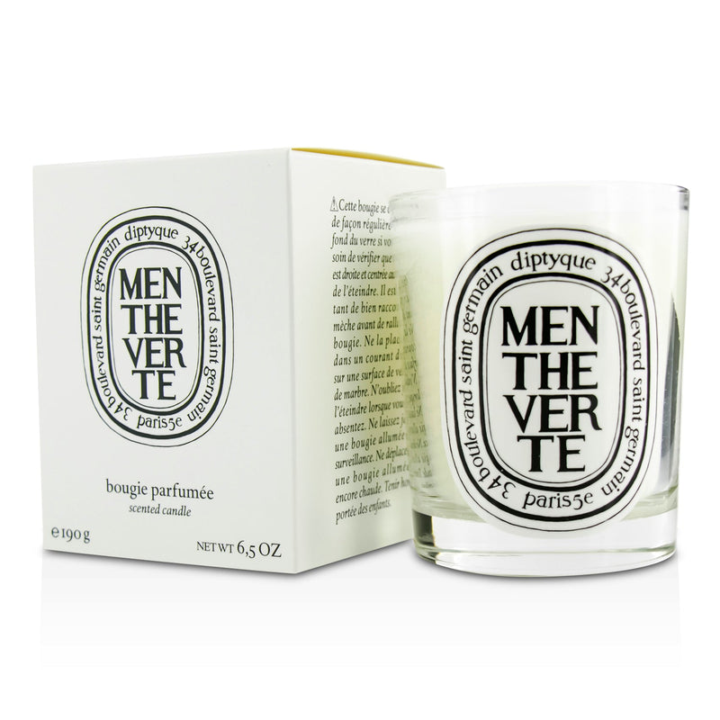 Diptyque Scented Candle - Menthe Verte (Green Mint) 