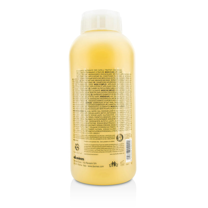 Davines Nounou Nourishing Shampoo (For Highly Processed or Brittle Hair)  1000ml/33.8oz